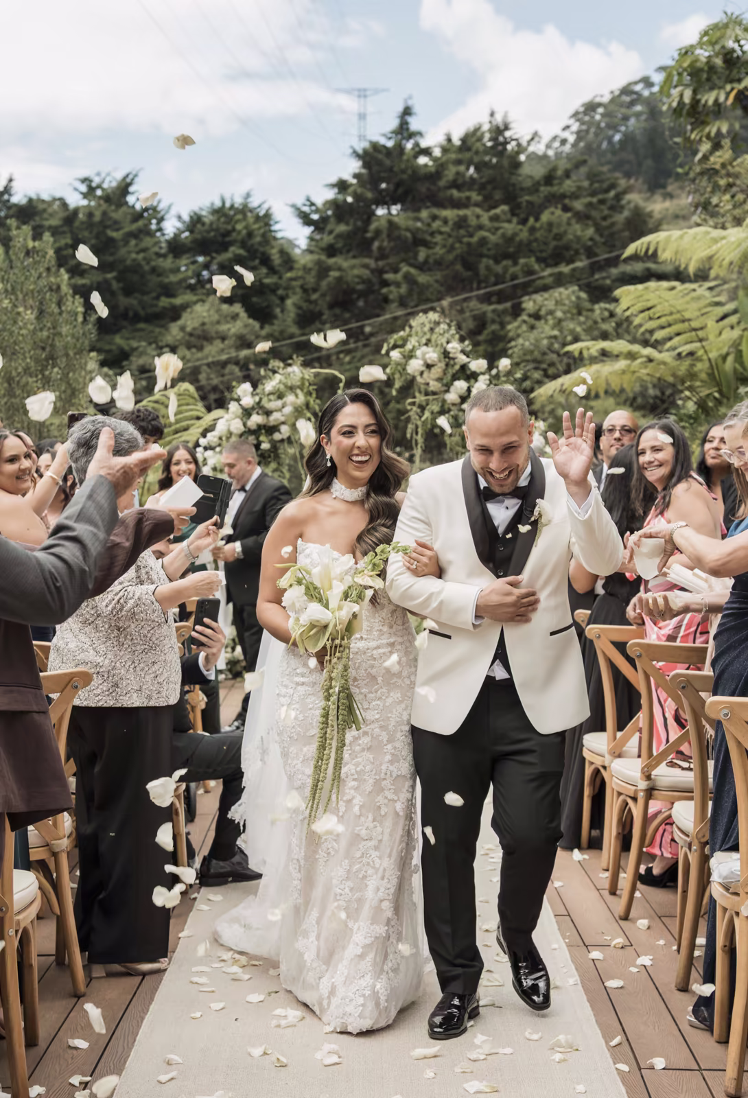 Ceremonia de boda al aire libre